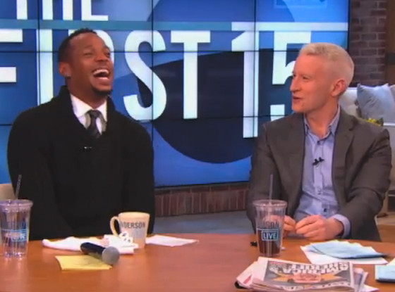 Marlon Wayans, Anderson Cooper Marlon Wayans, Anderson Cooper